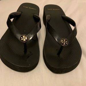 Tory Burch Wedge Flip Flops